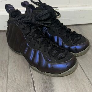 Men's Black and Purple Sneakers